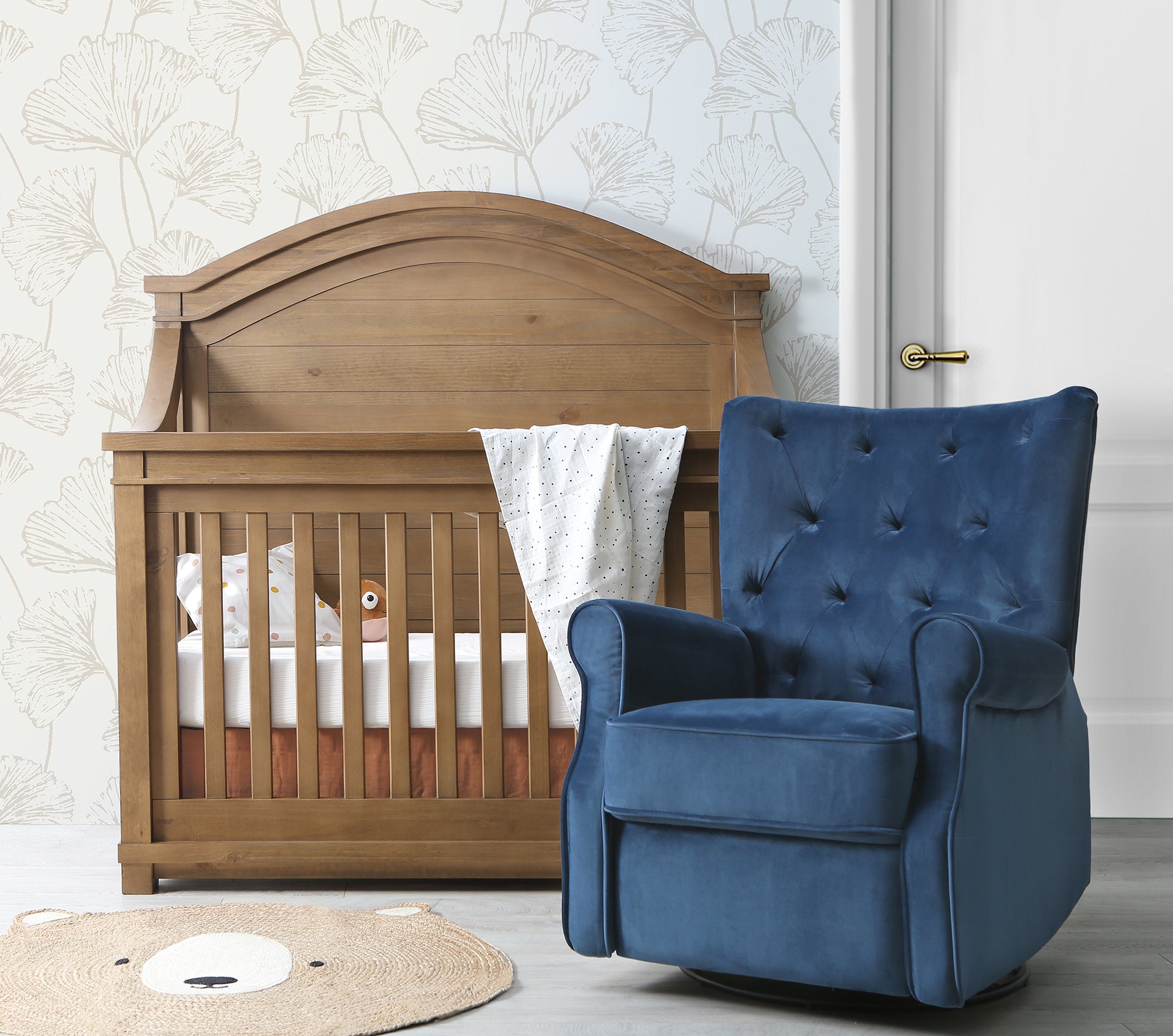 Alice Wingback Swivel Recliner