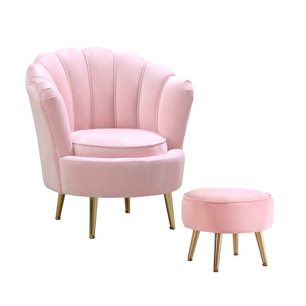 Alana Seashell Chair and Stool